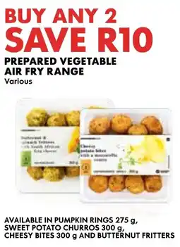 Woolworths PREPARED VEGETABLE AIR FRY RANGE offer
