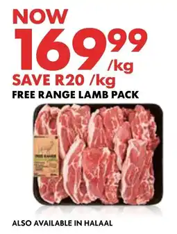Woolworths FREE RANGE LAMB PACK offer