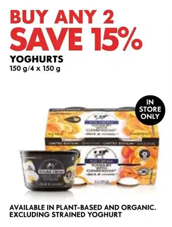 Woolworths YOGHURTS offer