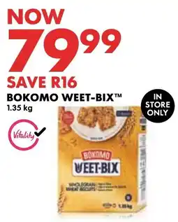 Woolworths BOKOMO WEET-BIX 1.35 kg offer