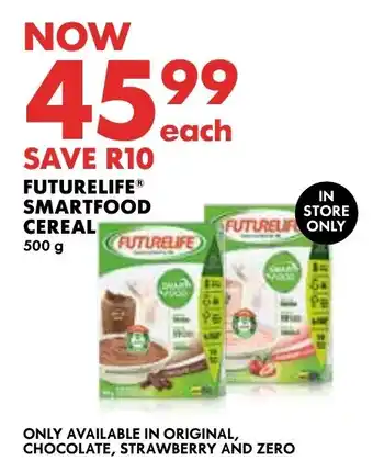 Woolworths FUTURELIFE SMARTFOOD CEREAL offer