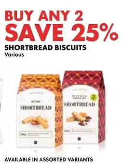 Woolworths SHORTBREAD BISCUITS offer