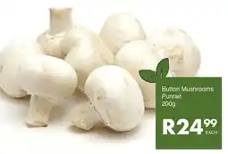 Button Mushrooms Punnet 200g