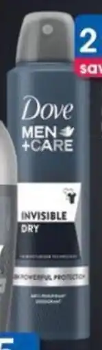 Clicks Dove Men+Care Deodorant 150 ml offer