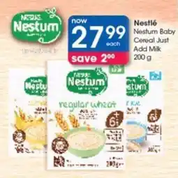 Clicks Nestlé Nestum Baby Cereal Just Add Milk 200 g offer
