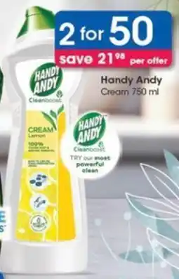 Clicks Handy Andy Cream 750 ml offer