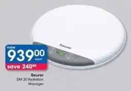 Clicks Beurer DM 20 Hydration Manager offer