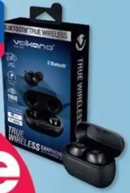 Clicks Volkano Pisces Series True Wireless Earphones with Charging Case offer