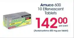 Clicks Amuco 600 10 Effervescent Tablets offer