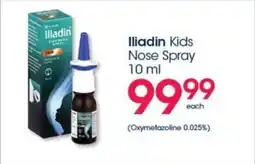 Clicks Iliadin Kids Nose Spray 10 ml offer