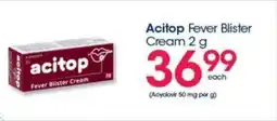 Acitop Fever Blister Cream 2 g
