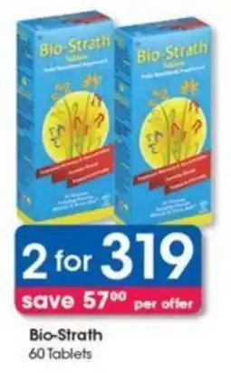 Clicks Bio-Strath 60 Tablets offer