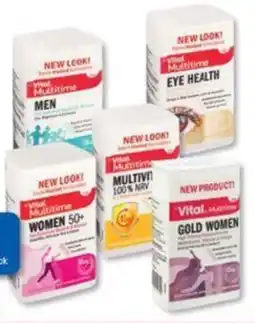 Clicks Vital Multitime Multivitamins offer
