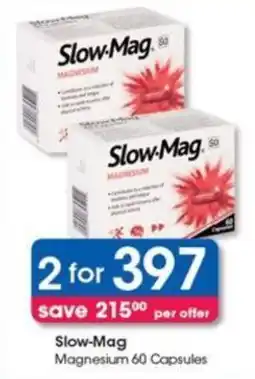 Slow-Mag Magnesium 60 Capsules