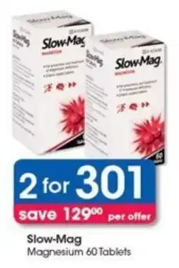 Slow-Mag Magnesium 60 Tablets