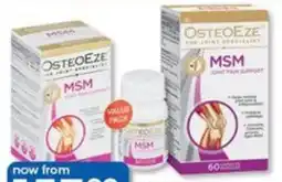 Clicks OsteoEze MSM offer