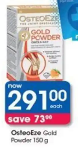 Clicks OsteoEze Gold Powder 150 g offer