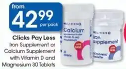 Clicks Clicks Pay Less offer