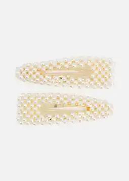 Woolworths Faux Pearl Hair Clips 2 Pack offer