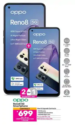 Game OPPO Reno8 5G Smartphone offer