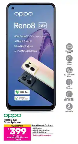 Game OPPO Reno8 5G Smartphone offer