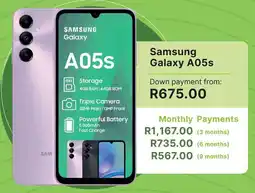 Game Samsung Galaxy A05s offer