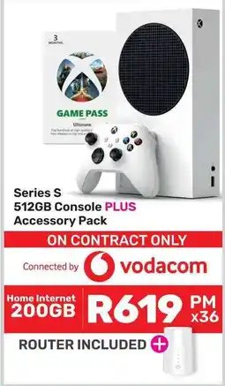 Game Series S 512GB Console PLUS Accessory Pack offer