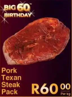 President Hyper Pork Texan Steak Pack offer