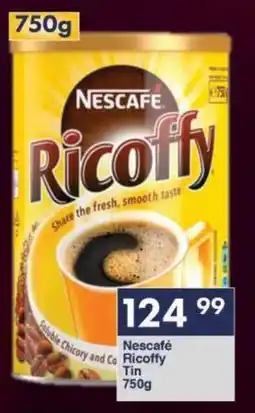 President Hyper Nescafé Ricoffy Tin 750g offer
