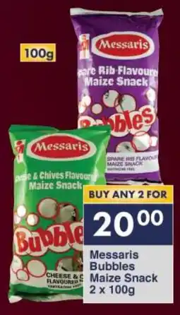 Messaris Bubbles Maize Snack