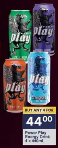President Hyper Power Play Energy Drink 4 x 440ml offer