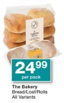 Checkers The Bakery Bread/Loaf/Rolls All Variants offer