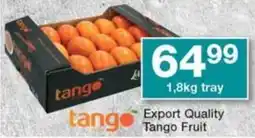 Checkers Export Quality Tango Fruit offer