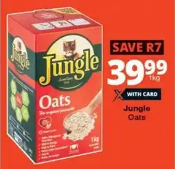 Checkers Jungle Oats offer