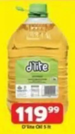 Check Save D'lite Oil 5lt offer