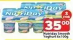 Check Save Nutriday Smooth Yoghurt offer