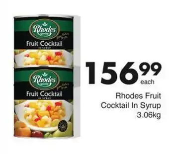 Save Hyper Rhodes Fruit Cocktail In Syrup offer