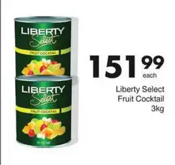 Save Hyper Liberty Select Fruit Cocktail 3kg offer