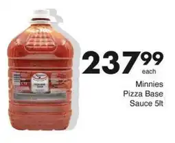 Save Hyper Minnies Pizza Base Sauce 5lt offer