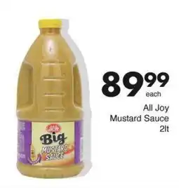 Save Hyper All Joy Mustard Sauce offer