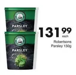 Save Hyper Robertsons Parsley 150g offer