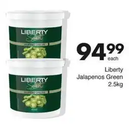 Save Hyper Liberty Jalapenos Green 2.5kg offer
