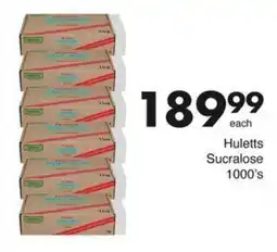 Huletts Sucralose