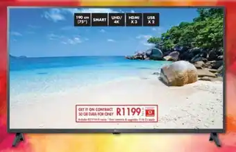 Makro LG 75" Smart NanoCell UHD ThinQ AI TV offer