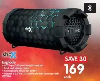 Makro ShoX Explode offer