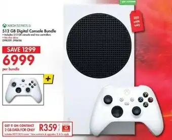 Makro Xbox Series 512GB Digital Console Bundle offer