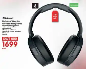 Makro Skulcandy Hesh ANC Over-Ear Wireless Headphones offer