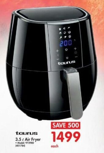 Makro Taurus Air Fryer 3.5L offer