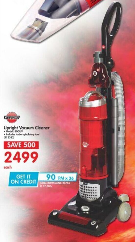 Genesis Upright Vacuum Cleaner offer at Makro