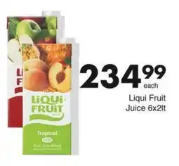 Save Hyper Liqui Fruit Juice 6x2lt offer